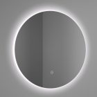 Kerek tükör LED világítással Ø60cm | Fényerő és színhőmérséklet szabályozás | Welland Type-1