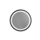 Welland Type-2F LED tükör - fényerő + színhőfok állítás + páramentesítő + óra - Ø 60 cm