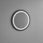 Welland Type-2F LED tükör - fényerő + színhőfok állítás + páramentesítő + óra - Ø 60 cm