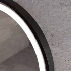 Tükör LED világítással 50x80cm - Páramentesítő funkció - Beépített óra - Fényerő és színhőmérséklet szabályozás - Welland Type-3T