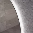 Ovális fürdőszobai LED tükör 50x80cm | Páramentesítő - Fényerő és színhőmérséklet szabályozás | Welland Type-2T