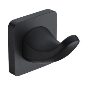   Fekete fürdőszobai fali akasztó | Welland Exclusive-Line 39909-B