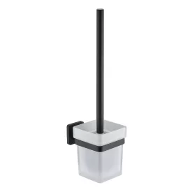   Fekete WC kefe fali tartóval | Welland Exclusive-Line 39911-B