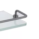 Grafitszürke fürdőszobai falipolc - 50 cm | Welland Exclusive-Line 39912-BGM