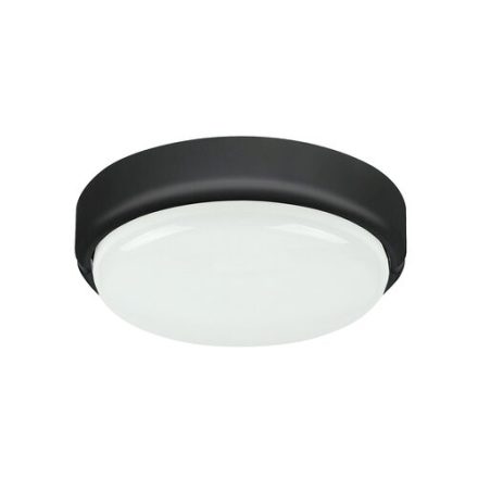 Rábalux Hort fekete kültéri fali LED lámpa/ kültéri mennyezeti (7407)