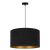 Duolla fekete velúr függőlámpa csillár Ø40cm 1xE27 Golden Roller 81259