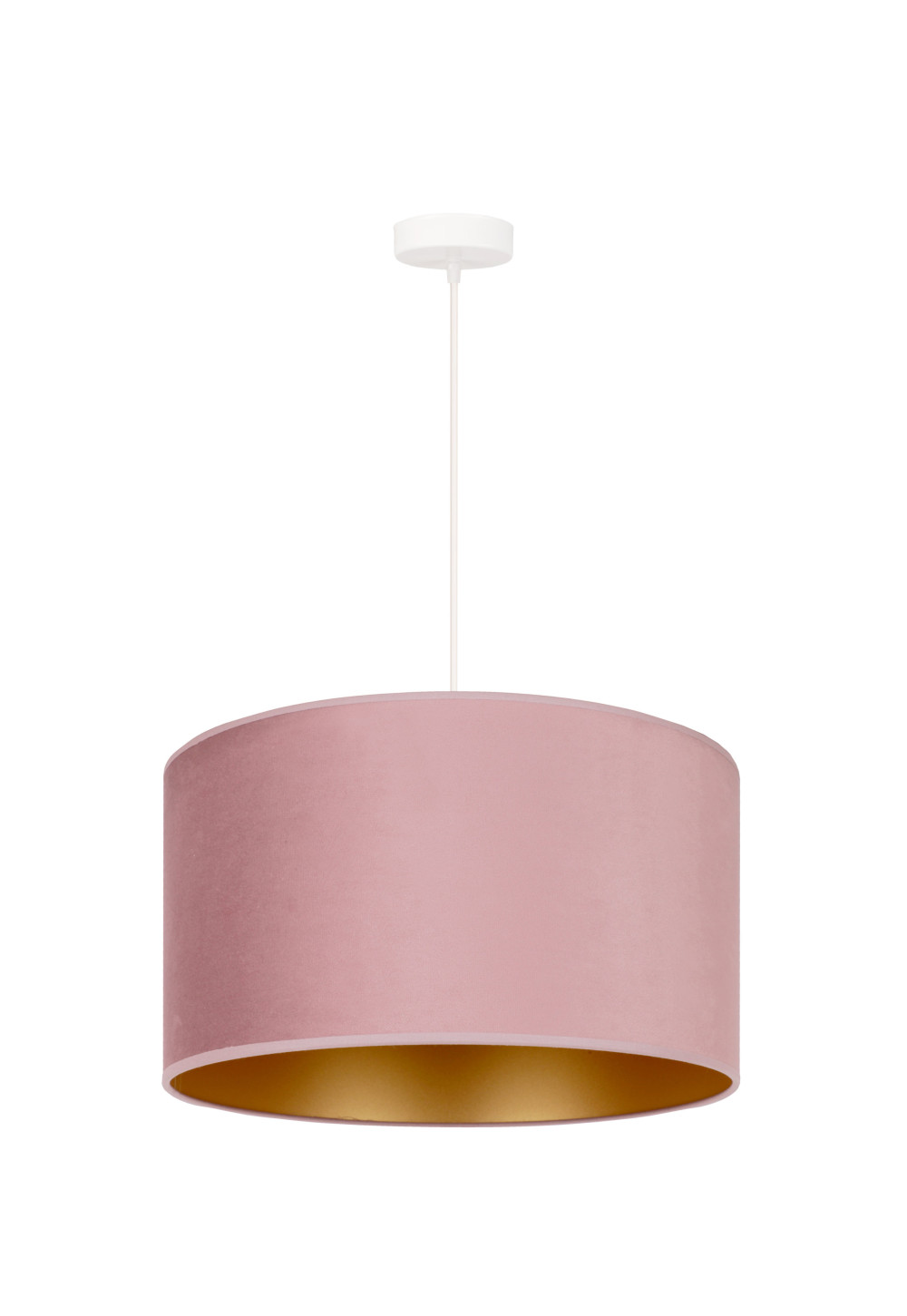 Duolla világos rózsaszín függőlámpa csillár 40cm 1xE27 Golden Roller 83437  | ins