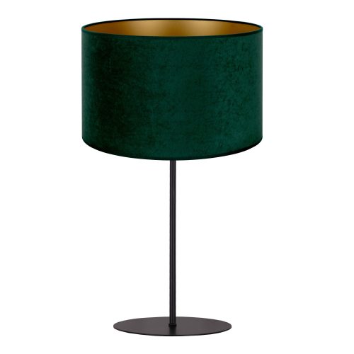 Duolla zöld velúr asztali lámpa Ø25cm 1xE27 Golden Roller 83598