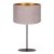 Duolla szürke velúr asztali lámpa Ø25cm 1xE27 Golden Roller 83680