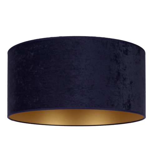 Duolla kék velúr mennyezeti lámpa Ø60cm 3xE27 Golden Roller 83703