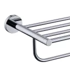 Króm fali törölközőtartó és polc - 60cm | Welland Diamond 90302-CH