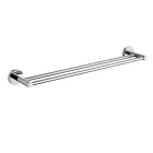 Króm 2 soros fali törölközőtartó - 65cm | Welland Diamond 90304-655-CH