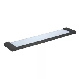   Fekete fürdőszobai falipolc - 50 cm | Welland Emerald 94612-B