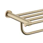 Arany törölközőtartó és polc - 60 cm | Welland Topaz 96302-BG