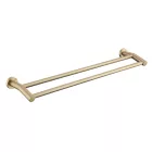 Arany 2 soros fali törölközőtartó - 60 cm | Welland Topaz 96304-600-BG