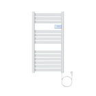 Elektromos design radiátor digitális termosztáttal NERO Italia AF-04DEW - 50 x 96 cm (fehér)