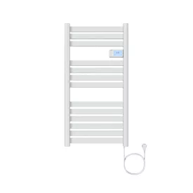   Elektromos design radiátor digitális termosztáttal NERO Italia AF-04DEW - 50 x 96 cm (fehér)
