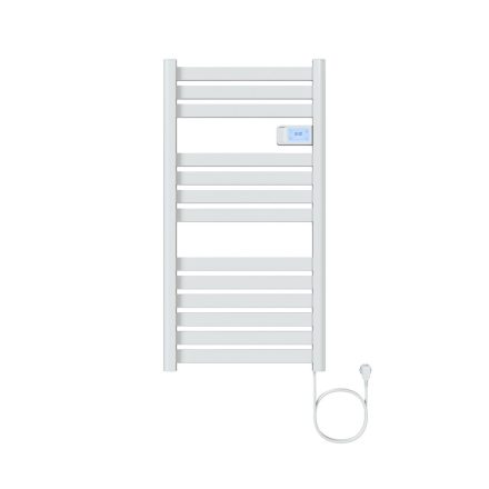 Elektromos design radiátor digitális termosztáttal NERO Italia AF-04DEW - 50 x 96 cm (fehér)