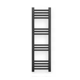 Fekete 300x1000mm törölközőszárítós fürdőszobai radiátor Welland Lux - Készletről - Gyors kiszállítással