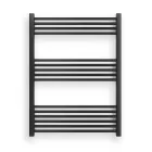 Fekete 750x1000mm törölközőszárítós fürdőszobai radiátor Welland Lux - Készletről - Gyors kiszállítással