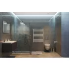 Fehér 750x1000mm törölközőszárítós fürdőszobai radiátor Welland Lux - Készletről - Gyors kiszállítással