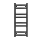 Fekete 400x1100mm törölközőszárítós fürdőszobai radiátor Welland Lux - Készletről - Gyors kiszállítással