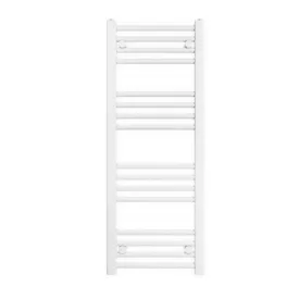 Fehér 400x1100mm törölközőszárítós fürdőszobai radiátor Welland Lux - Készletről - Gyors kiszállítással