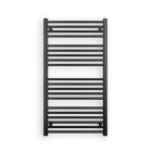Törölközőszárító radiátor 60 x 110 cm - Nero Italia (fekete)