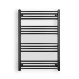 Fekete 750x1100mm törölközőszárítós fürdőszobai radiátor Welland Lux - Készletről - Gyors kiszállítással