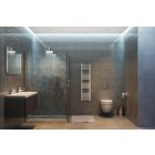 Fehér 300x1200mm törölközőszárítós fürdőszobai radiátor Welland Lux - Készletről - Gyors kiszállítással