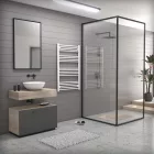 Fehér 750x1200mm törölközőszárítós fürdőszobai radiátor Welland Lux - Készletről - Gyors kiszállítással