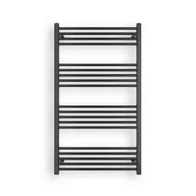 Fekete 750x1300mm törölközőszárítós fürdőszobai radiátor Welland Lux - Készletről - Gyors kiszállítással