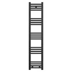Törölközőszárító radiátor 30 x 140 cm - Nero Italia (fekete)