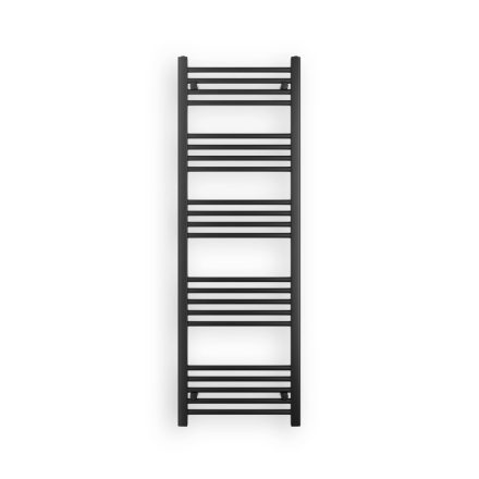 Fekete 500x1500mm törölközőszárítós fürdőszobai radiátor Welland Lux - Készletről - Gyors kiszállítással