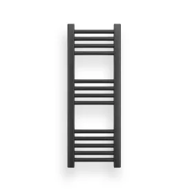 Fekete 300x700mm törölközőszárítós fürdőszobai radiátor Welland Lux - Készletről - Gyors kiszállítással