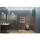 Fehér 600x800mm törölközőszárítós fürdőszobai radiátor Welland Lux - Készletről - Gyors kiszállítással