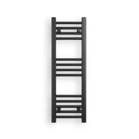 Fekete 300x900mm törölközőszárítós fürdőszobai radiátor Welland Lux - Készletről - Gyors kiszállítással