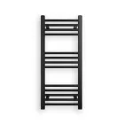 Fekete 400x900mm törölközőszárítós fürdőszobai radiátor Welland Lux - Készletről - Gyors kiszállítással