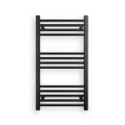 Fekete 500x900mm törölközőszárítós fürdőszobai radiátor Welland Lux - Készletről - Gyors kiszállítással