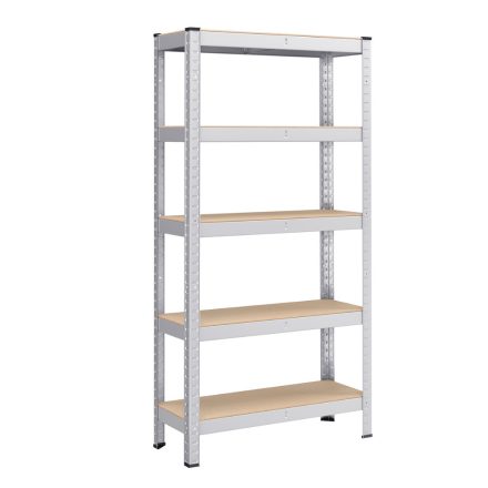 Fém salgó polc 1500x750x300mm | 5 polcos horganyzott | Intenso Design 