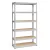 Intenso fém polc- 175 x 75 x 30 cm (5 polc) 