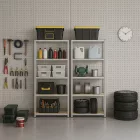 Intenso fém polc- 175 x 75 x 30 cm (5 polc) 