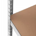 Fém salgó polc 1800x900x600mm | 5 polcos horganyzott | Intenso Design