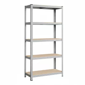 Intenso fém polc- 180 x 75 x 40 cm (5 polc)
