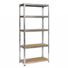Intenso fém polc- 200 x 90 x 30 cm (5 polc)