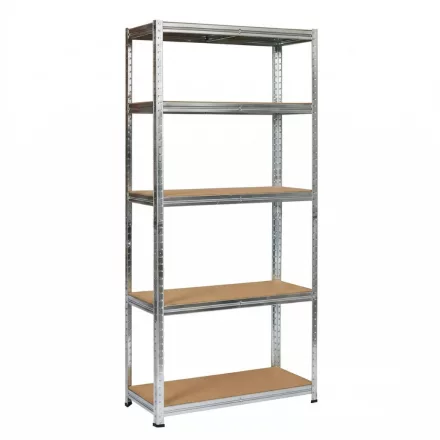 Intenso fém polc- 200 x 90 x 30 cm (5 polc)