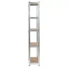 Intenso fém polc- 200 x 90 x 30 cm (5 polc)