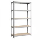 Intenso fém polc- 200 x 120 x 50 cm (5 polc)