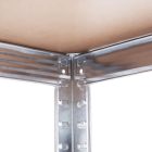 Intenso fém polc- 200 x 120 x 50 cm (5 polc)