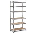 Fém salgó polc 2200x900x450mm | 6 polcos horganyzott | Intenso Design